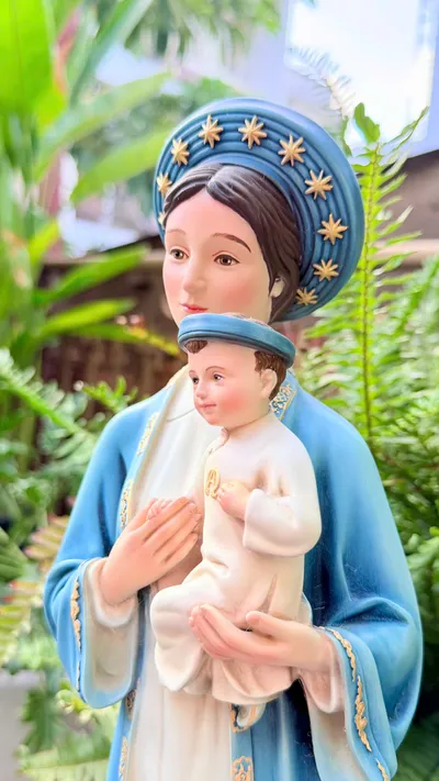 Ảnh tượng Đức Mẹ La Vang do khách hàng Filumena gửi về