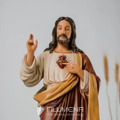 Bàn thờ Chúa - tượng Công giáo Filumena được chụp để hỗ trợ chọn mẫu trước khi đặt mua