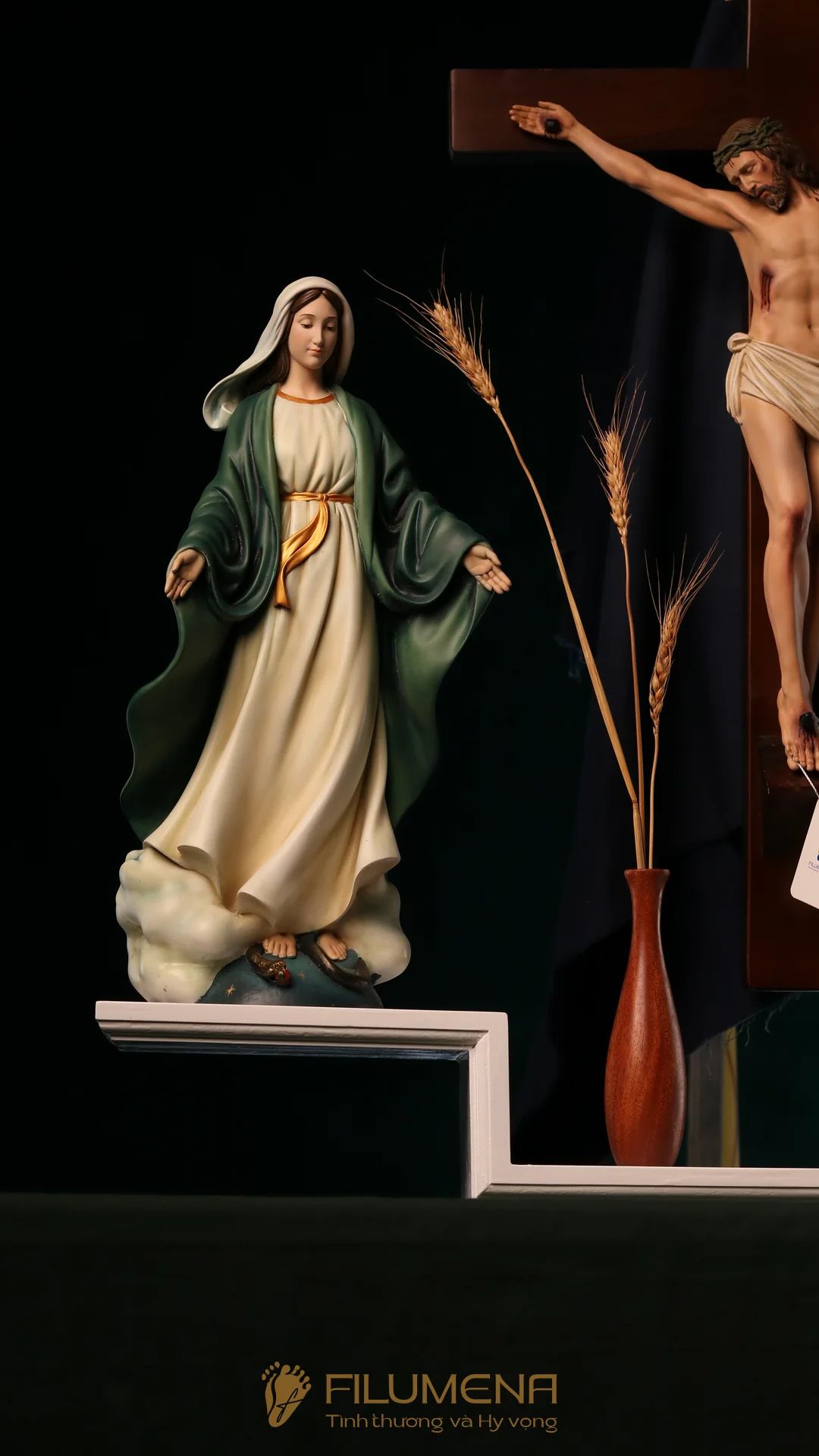 Cách chọn tượng Công giáo cho gia đình theo không gian sống và đời sống cầu nguyện