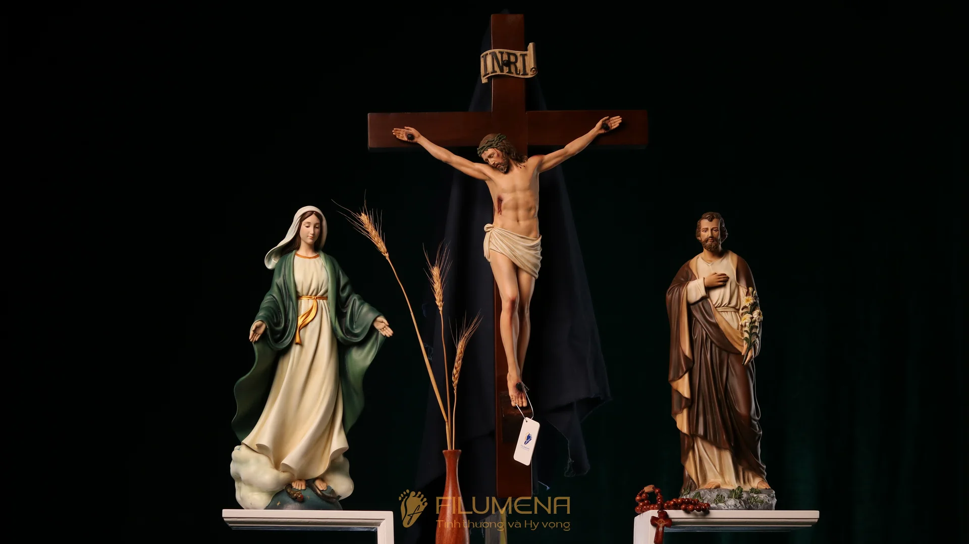 Tượng Công giáo cao cấp Filumena: thiết kế nguyên bản, chất liệu bền đẹp, nhiều kích thước 15–80 cm