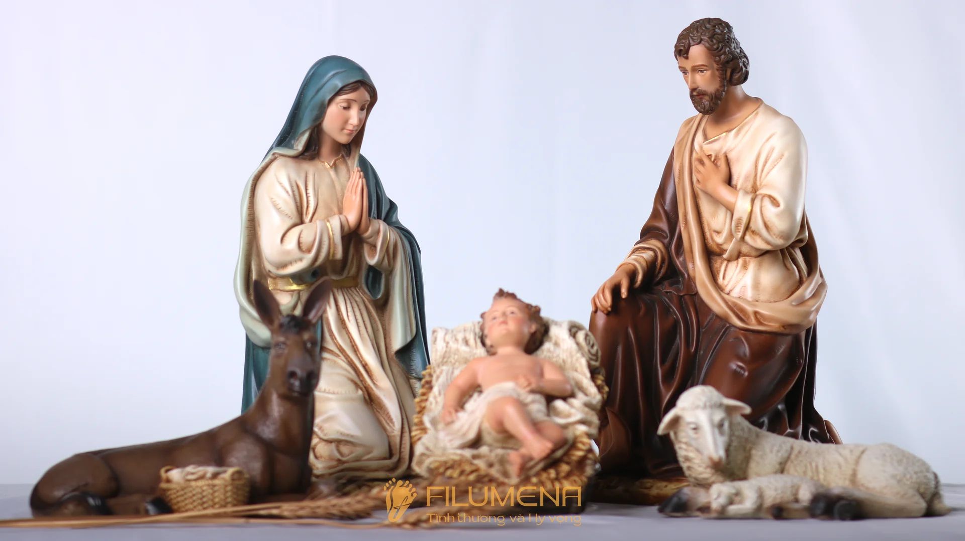 Filumena ra mắt bộ tượng Giáng Sinh 2025