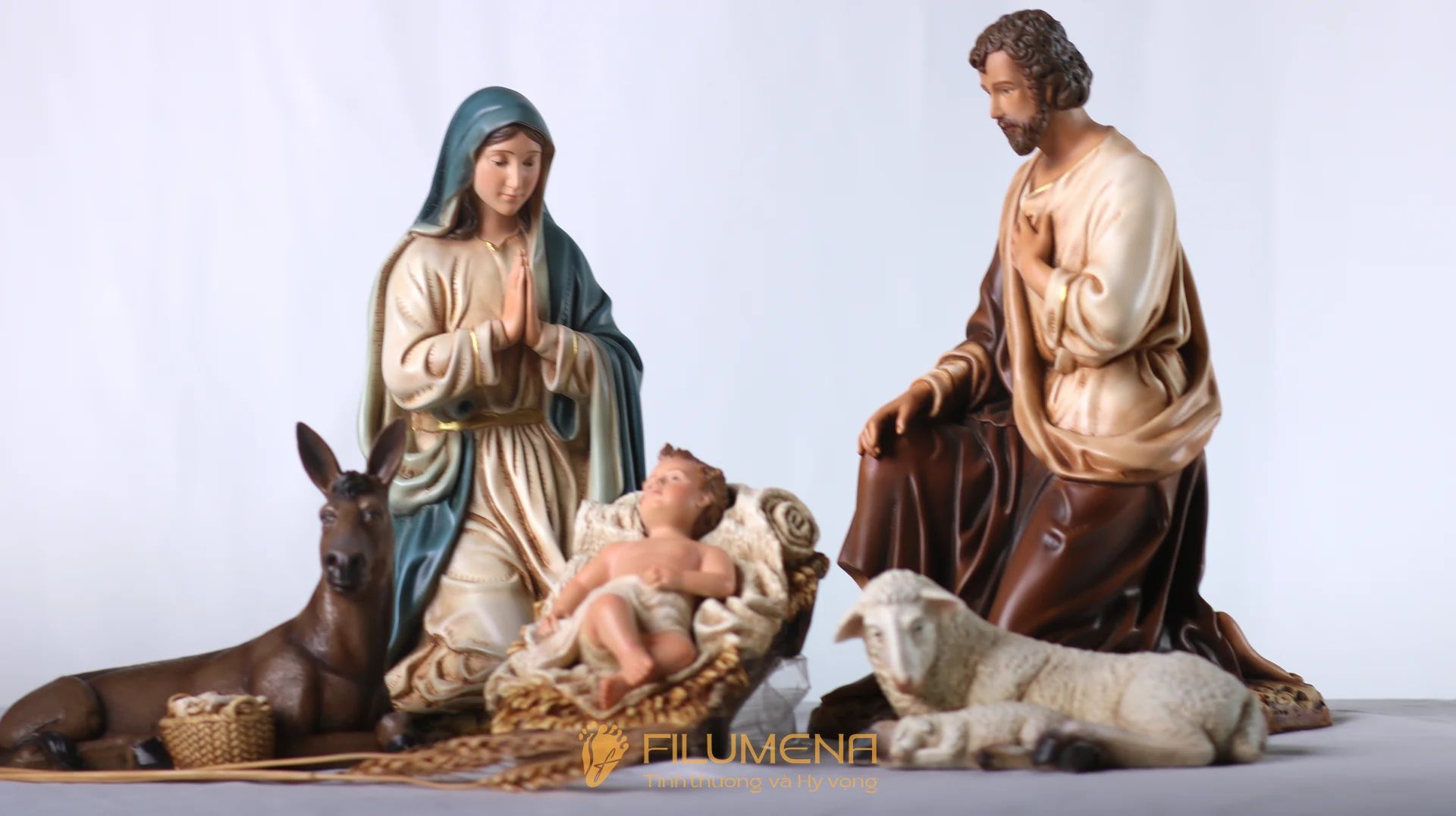 Filumena ra mắt bộ tượng Giáng Sinh 2025