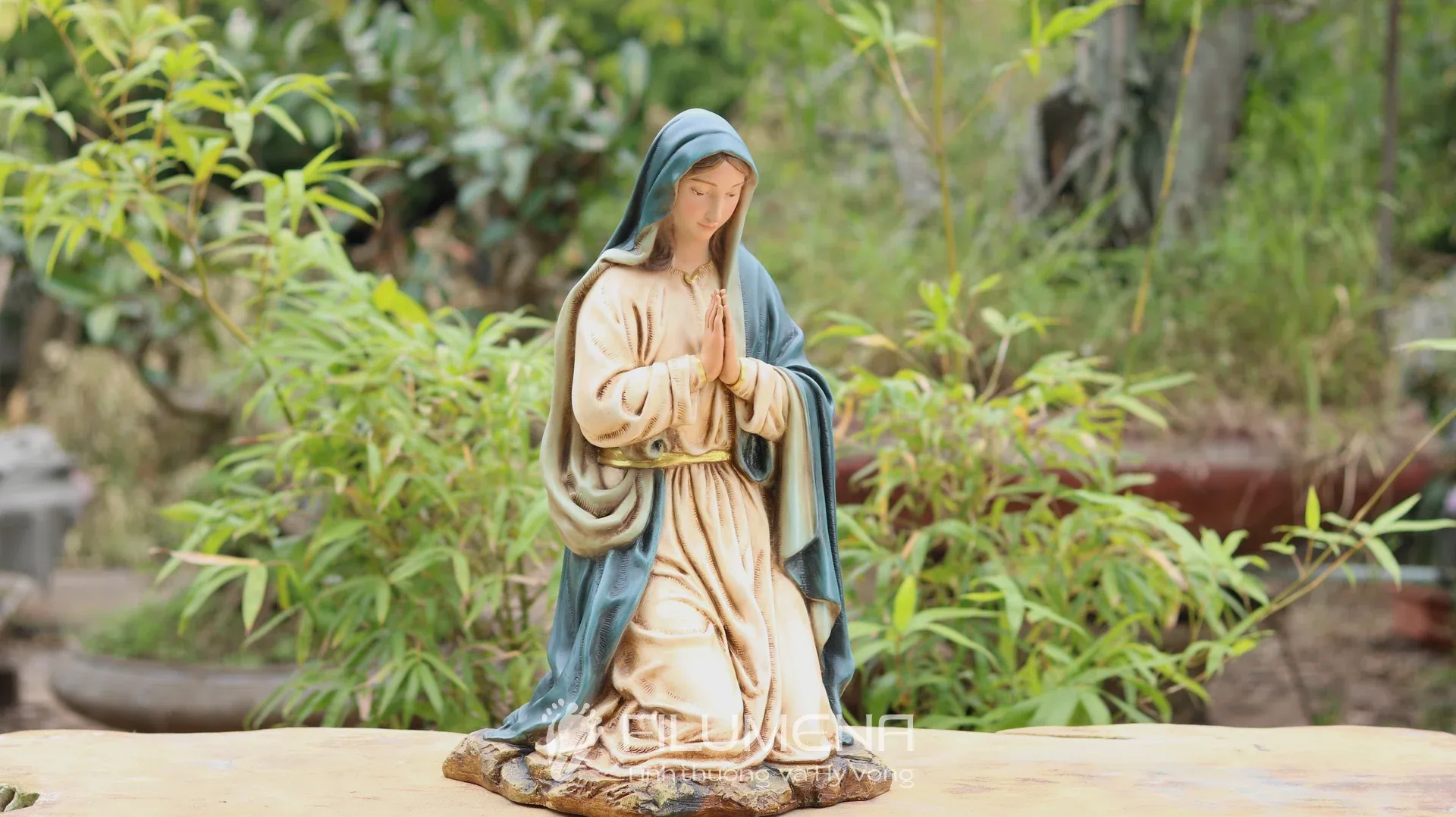 Tượng Mẹ Maria tại Nhà sách Đức Mẹ Hằng Cứu Giúp