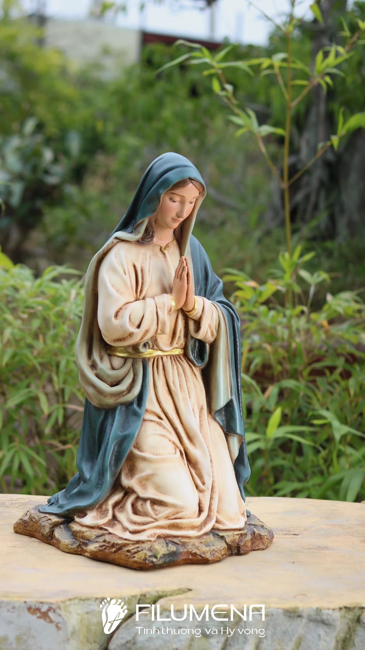 Bộ tượng Giáng sinh 50 cm 5 nhân vật do Filumena sáng tác