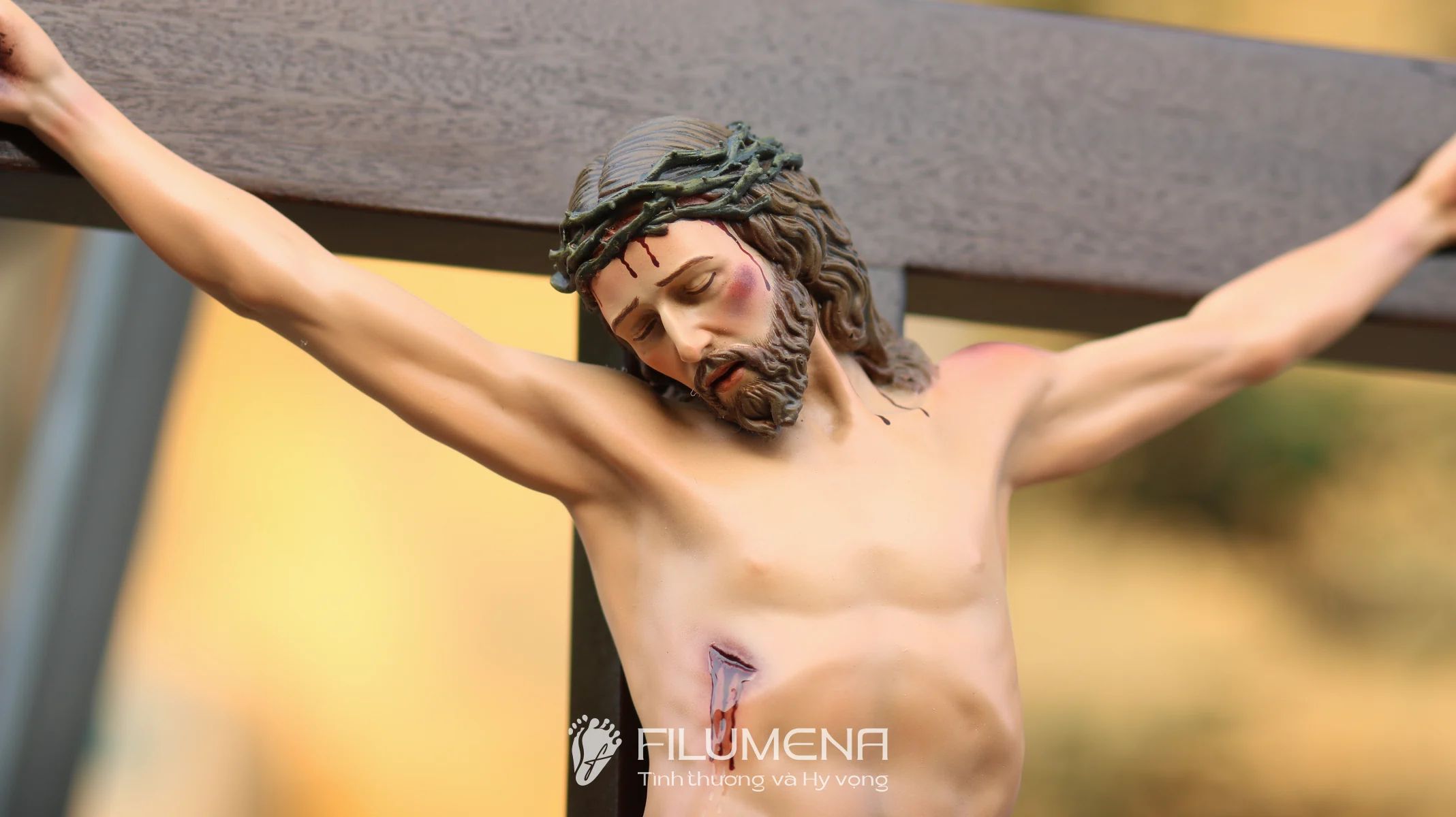 Handmade Catholic statues produced in Vietnam with artisan finishing, prepared for wholesale distribution