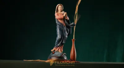 Custom Catholic statues designed and manufactured in Vietnam by Filumena for wholesale and export