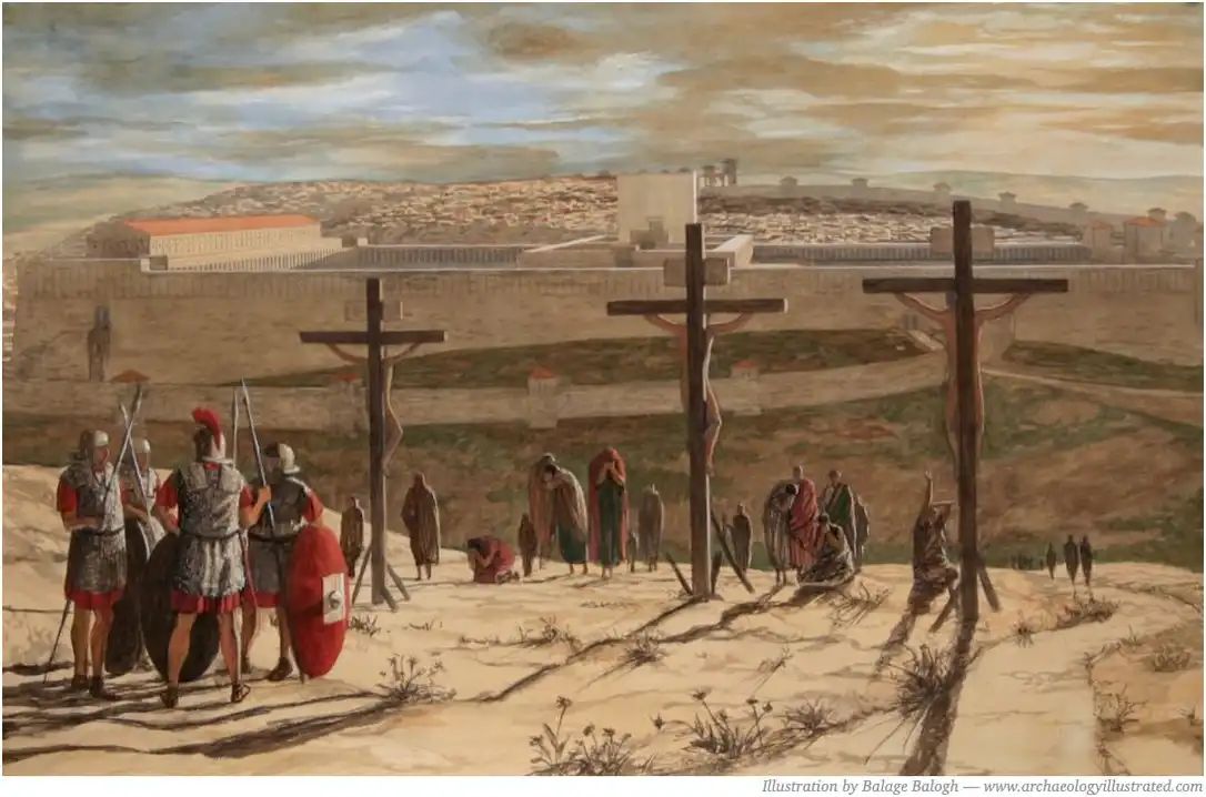 Đồi Thánh Giá là nơi Chúa Giêsu chịu đóng đinh theo Đức Tin Công giáo