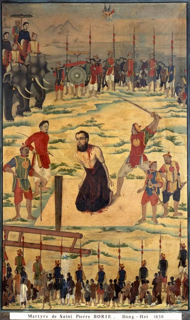 Các Thánh Tử đạo Việt Nam: Cha Borie Cao tử vì đạo tại Đồng Hới, Quảng Bình
