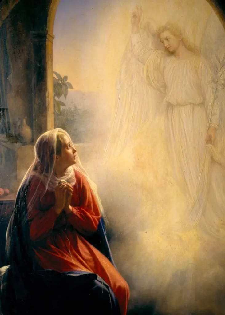 Kinh kính mừng: Kính mừng Maria đầy ơn phúc)
