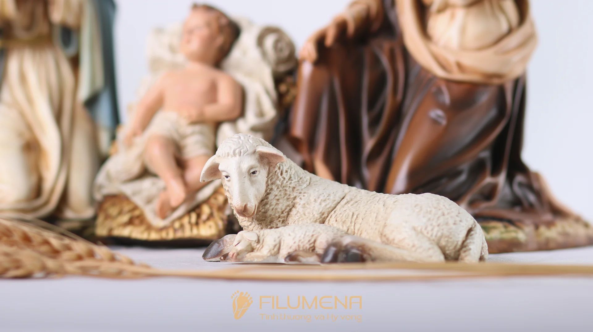 Nativity sets designed and manufactured in Vietnam by Filumena for wholesale and export