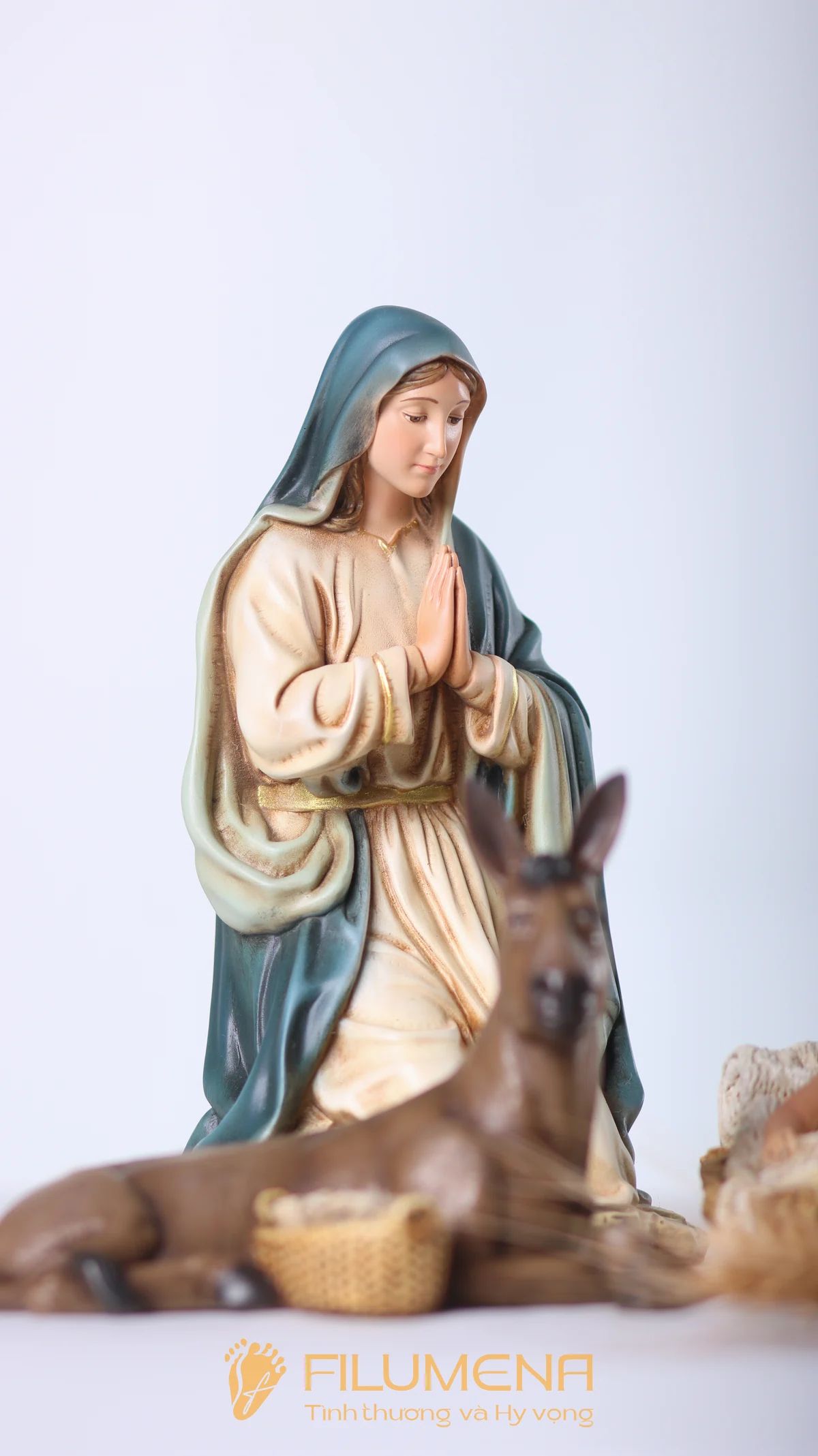 Nativity sets designed and manufactured in Vietnam by Filumena for wholesale and export