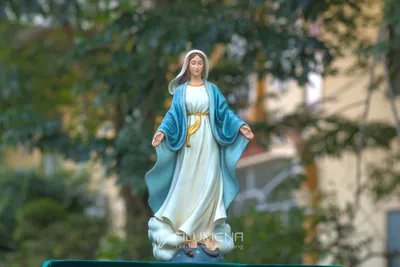 Cận cảnh đường nét Tượng Mẹ Maria trong bộ sưu tập Filumena