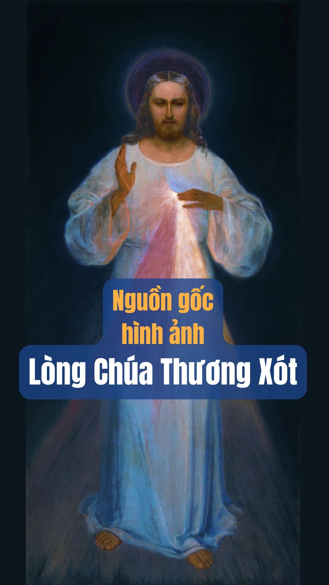 Tượng Lòng Chúa Thương Xót gợi nhắc điều gì về sự tín thác vào Chúa giữa những lo lắng đời thường