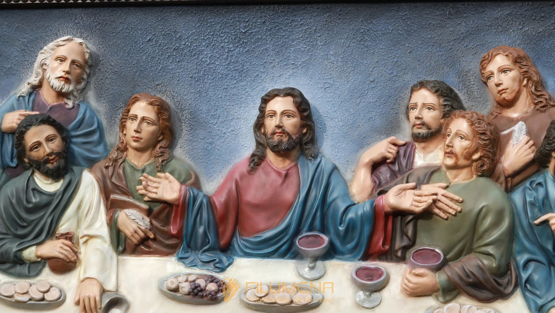 Phù điêu Bữa Tiệc Ly 150 x 75 cm