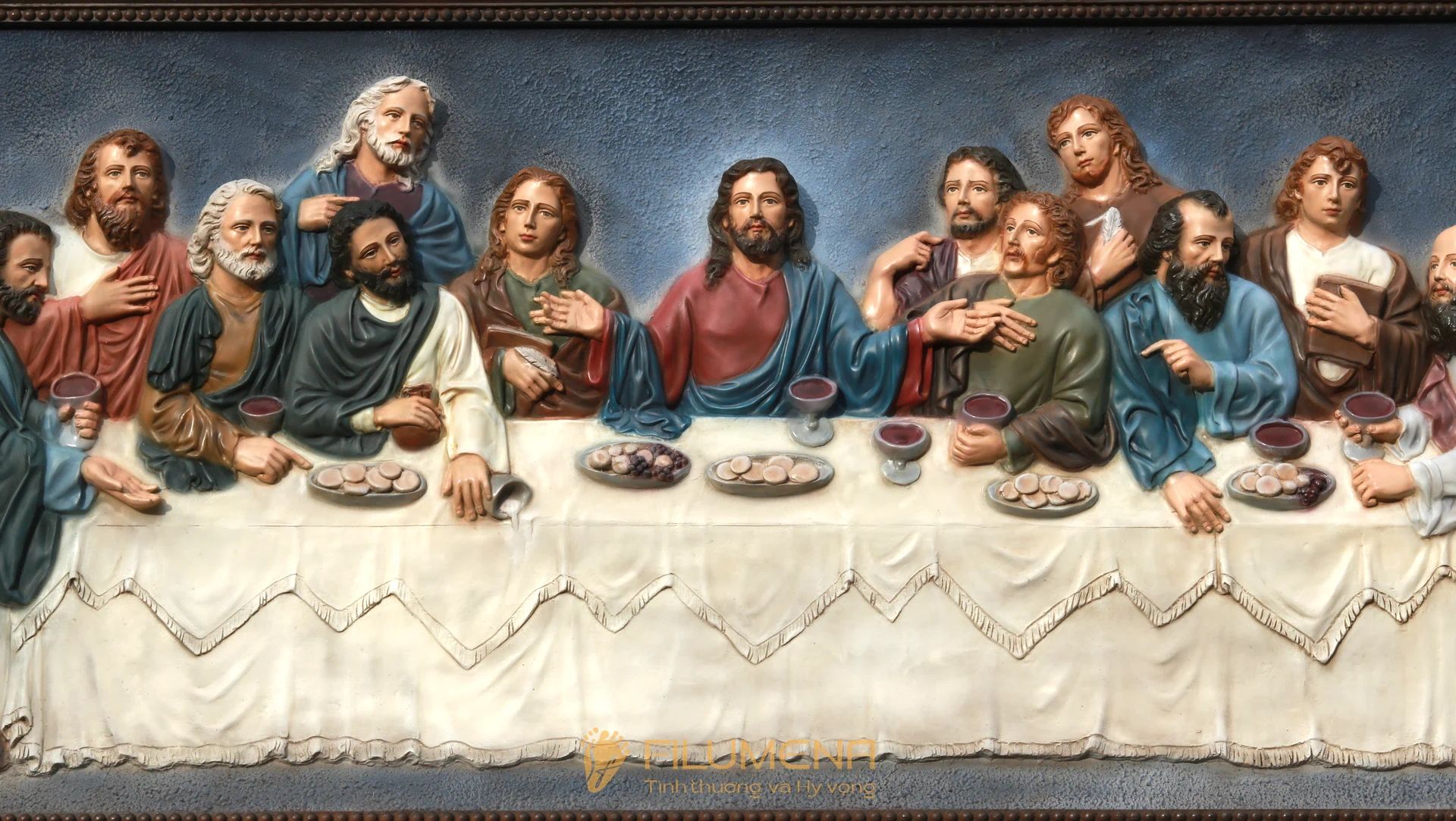 Phù điêu Bữa Tiệc Ly 150 x 75 cm