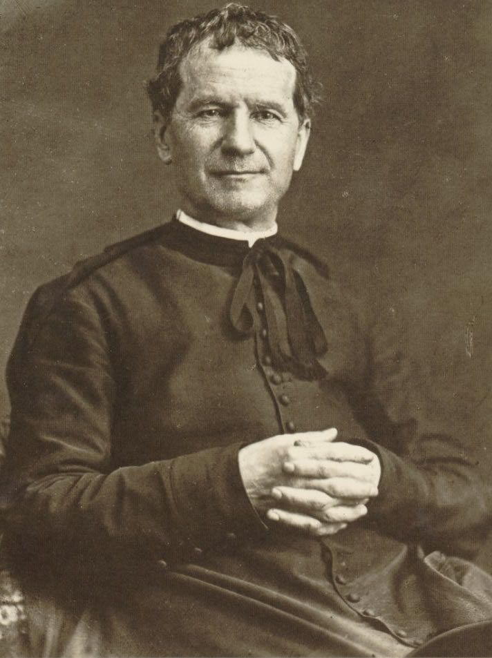 Thánh Gioan Bosco trong ảnh chụp tại Torino khoảng năm 1880