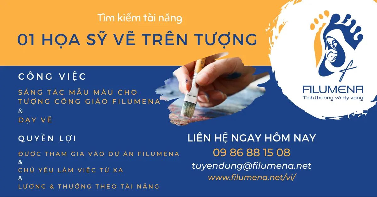 Filumena tuyển dụng cộng tác viên sáng tác mỹ thuật