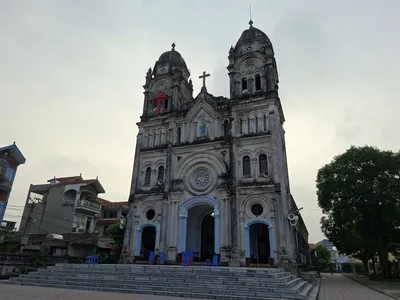 Một số hình ảnh nhà thờ xứ đạo Thạch Bích, Thanh Oai, Hà Nội.