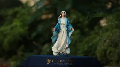 Ngắm 5 sự Vui cùng các mẫu tượng Đức Mẹ của Tượng Công giáo Filumena