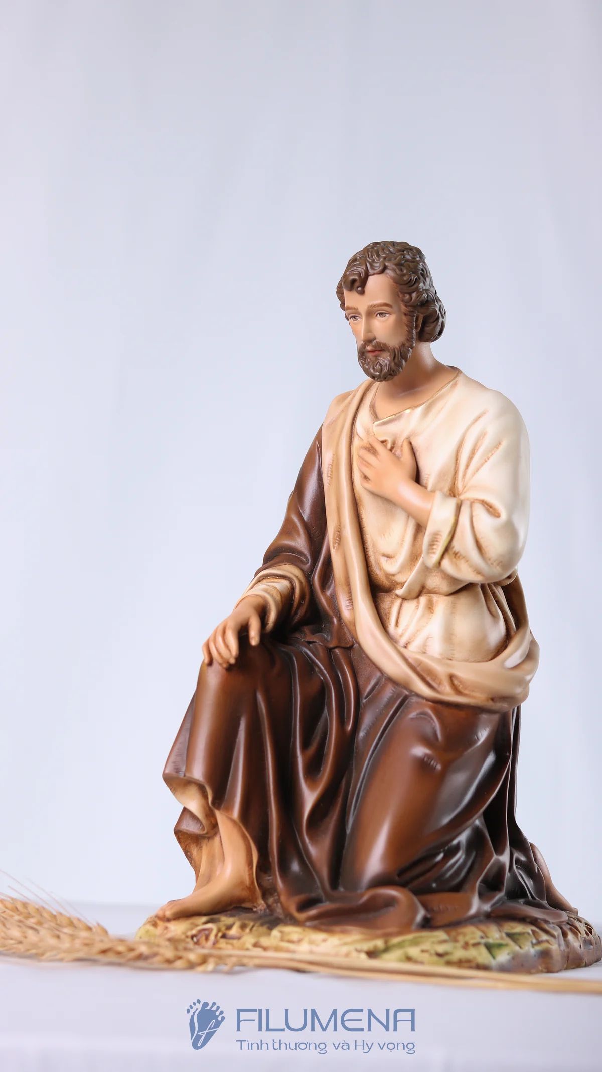 Bộ tượng Giáng Sinh 30 cm cho quà Noel gia đình