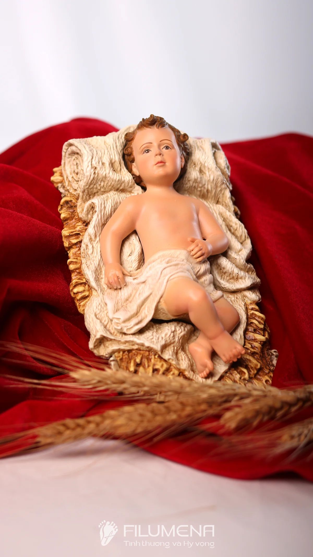 Tượng Chúa Giáng sinh của Filumena cho bộ tượng Giáng sinh cao 30 cm