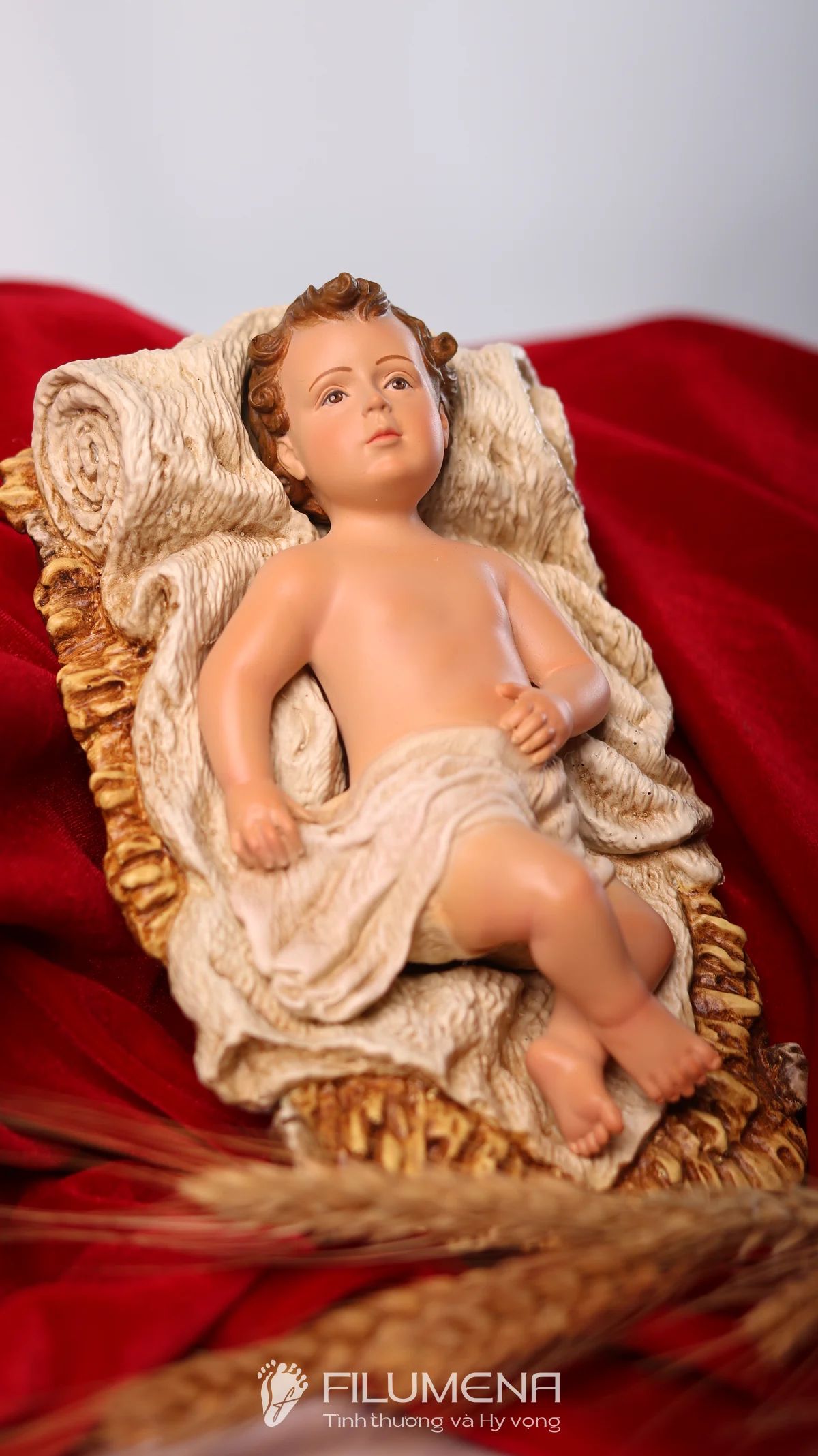 Tượng Chúa Giáng sinh của Filumena cho bộ tượng Giáng sinh cao 30 cm