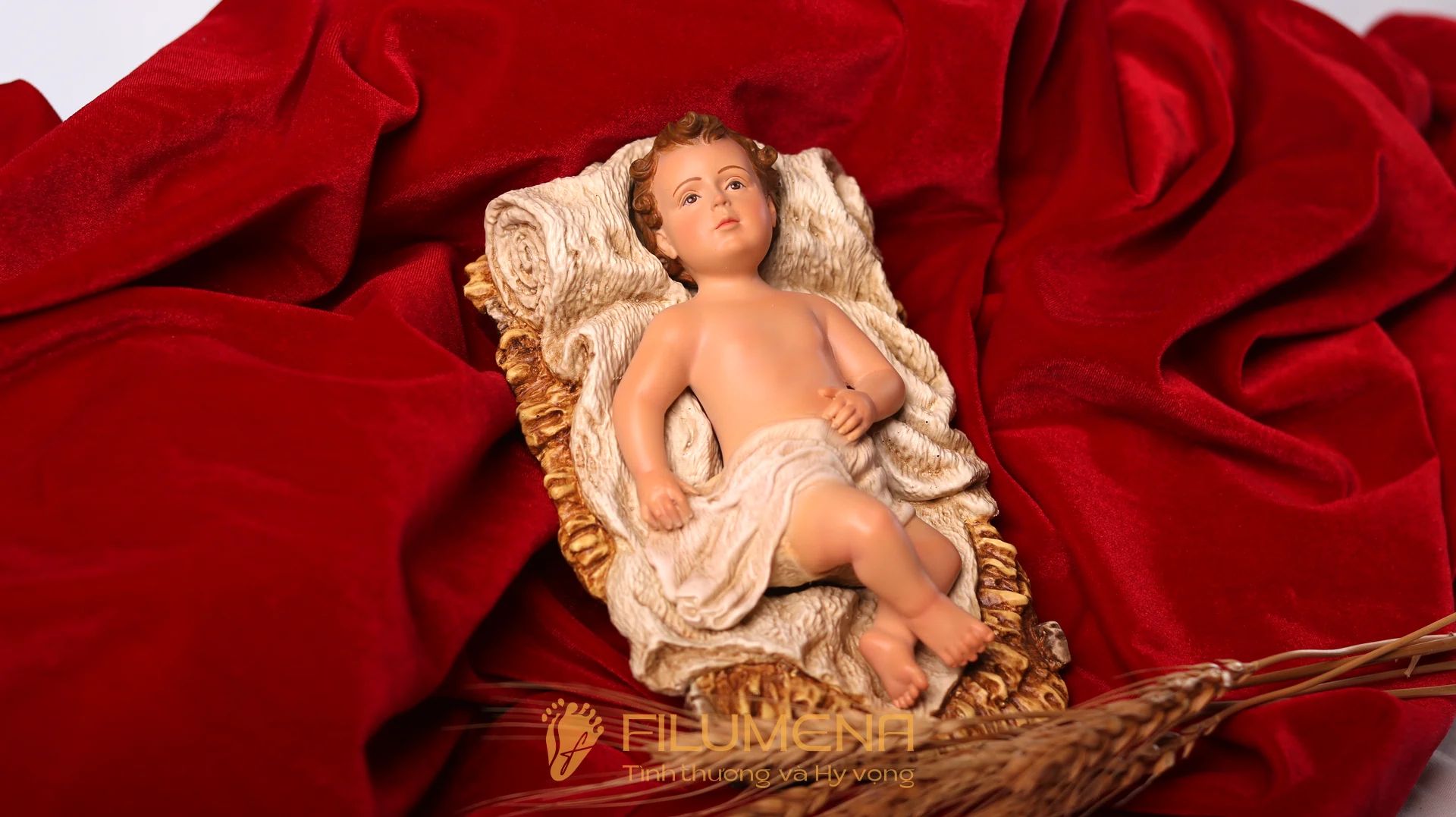 Tượng Chúa Hài Đồng cho bàn thờ gia đình mùa Noel