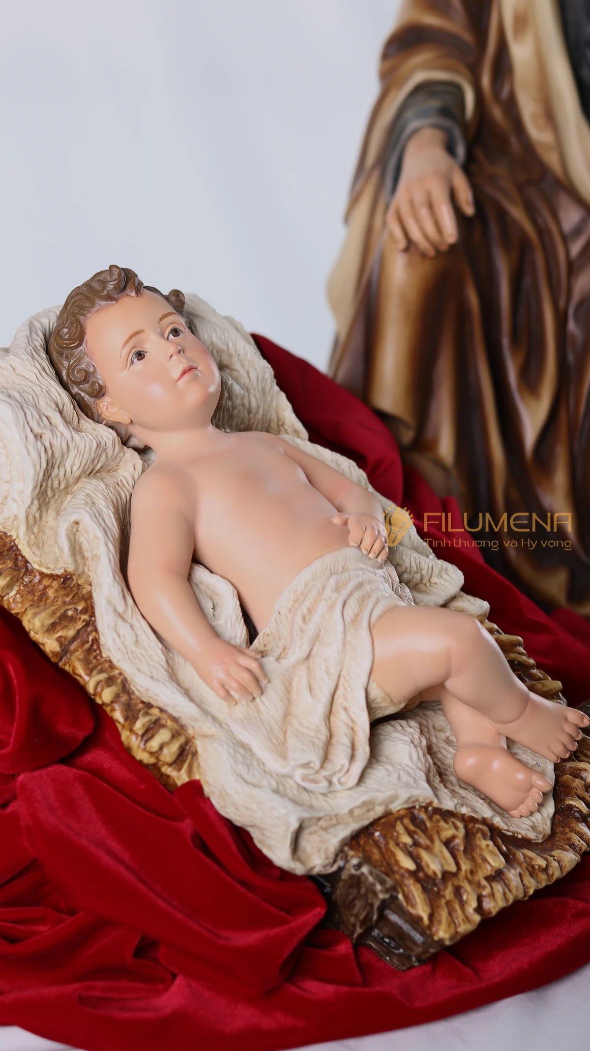 Bộ tượng Chúa Giáng Sinh 2025 kích thước 20, 30 và 50 cm