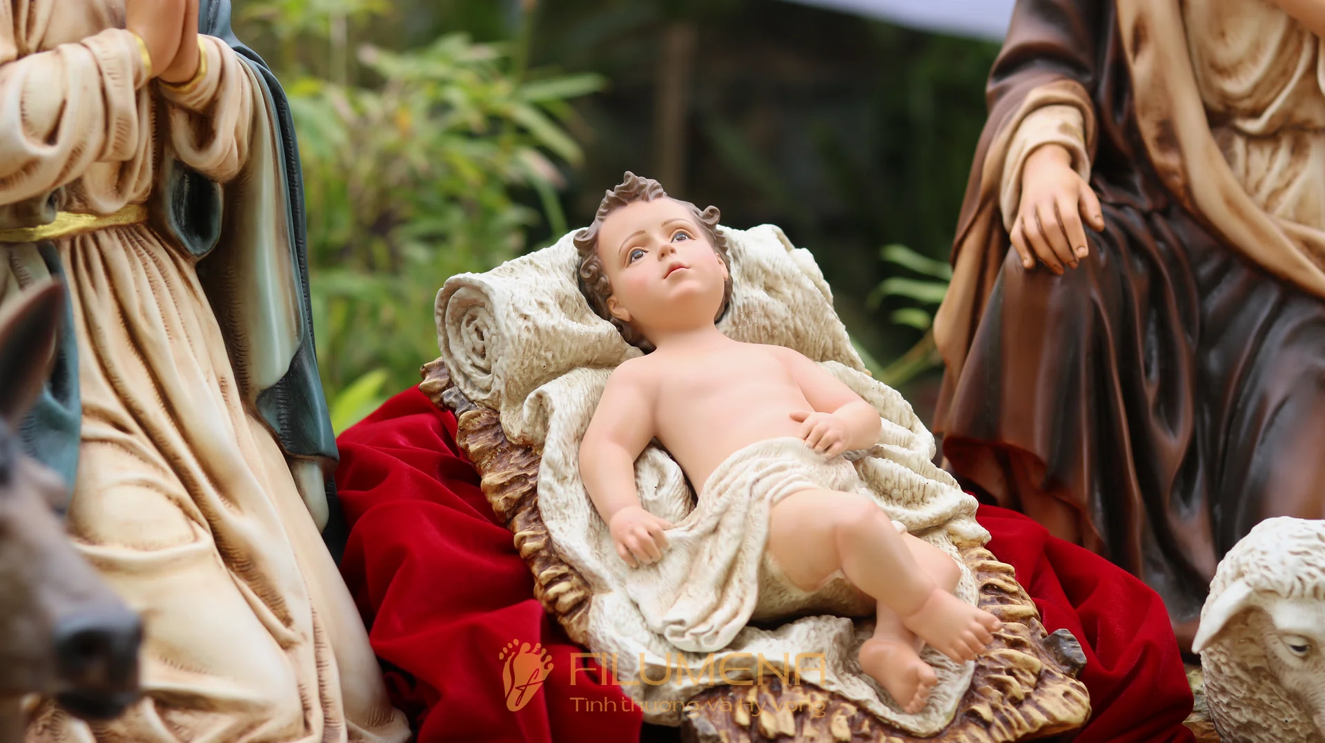 Tượng Chúa Hài Đồng Filumena – thường đặt riêng trước đêm Noel