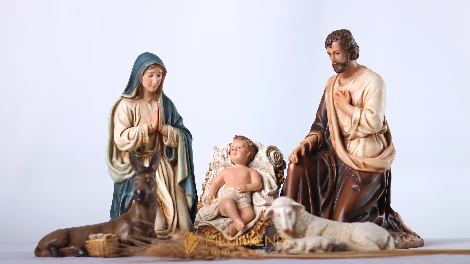 Statues des saints catholiques créées et fabriquées par Filumena Art, fabricant, fournisseur et grossiste des articles religieux au Vietnam