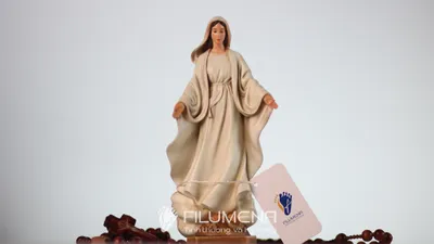 Tượng Đức Mẹ để xe hơi của Filumena gợi ý cho xe ô tô của gia đình Công giáo tại Đà Nẵng