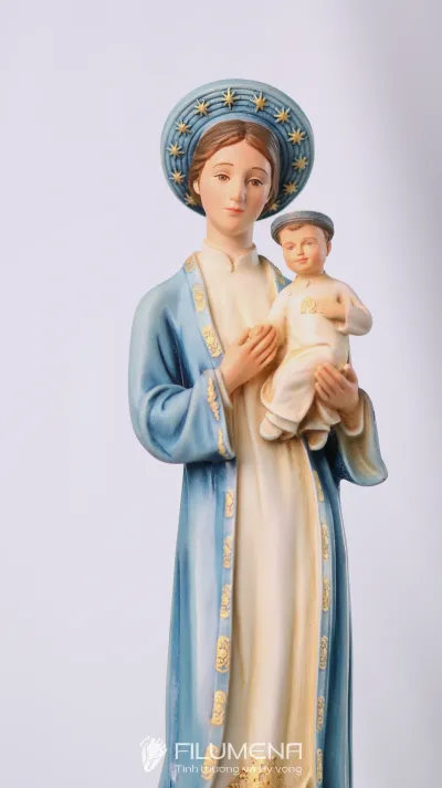 Hình ảnh Tượng Đức Mẹ La Vang gợi ý đặt trong không gian thờ phượng