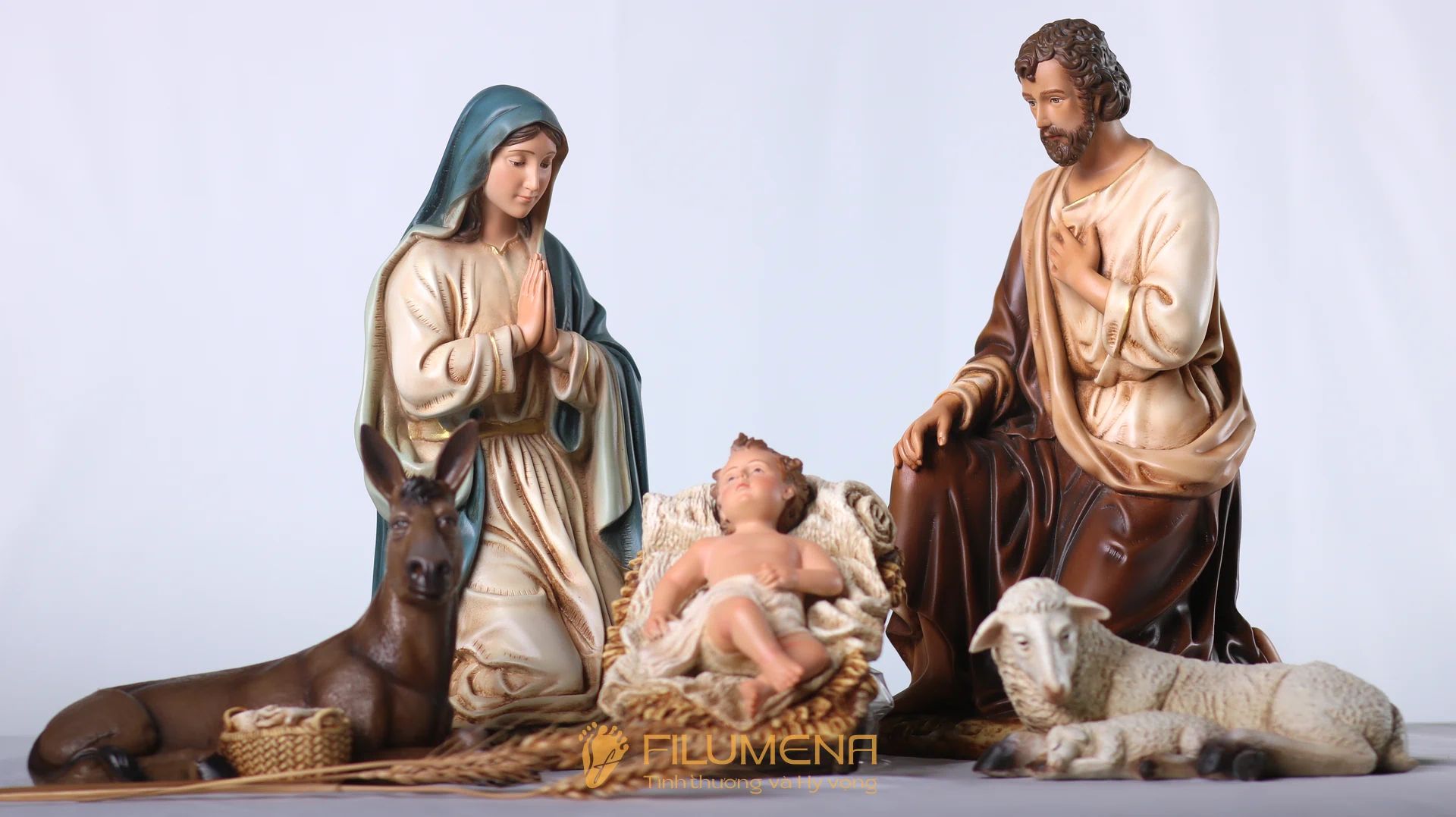 catholic statues created and manufactured by Filumena Art