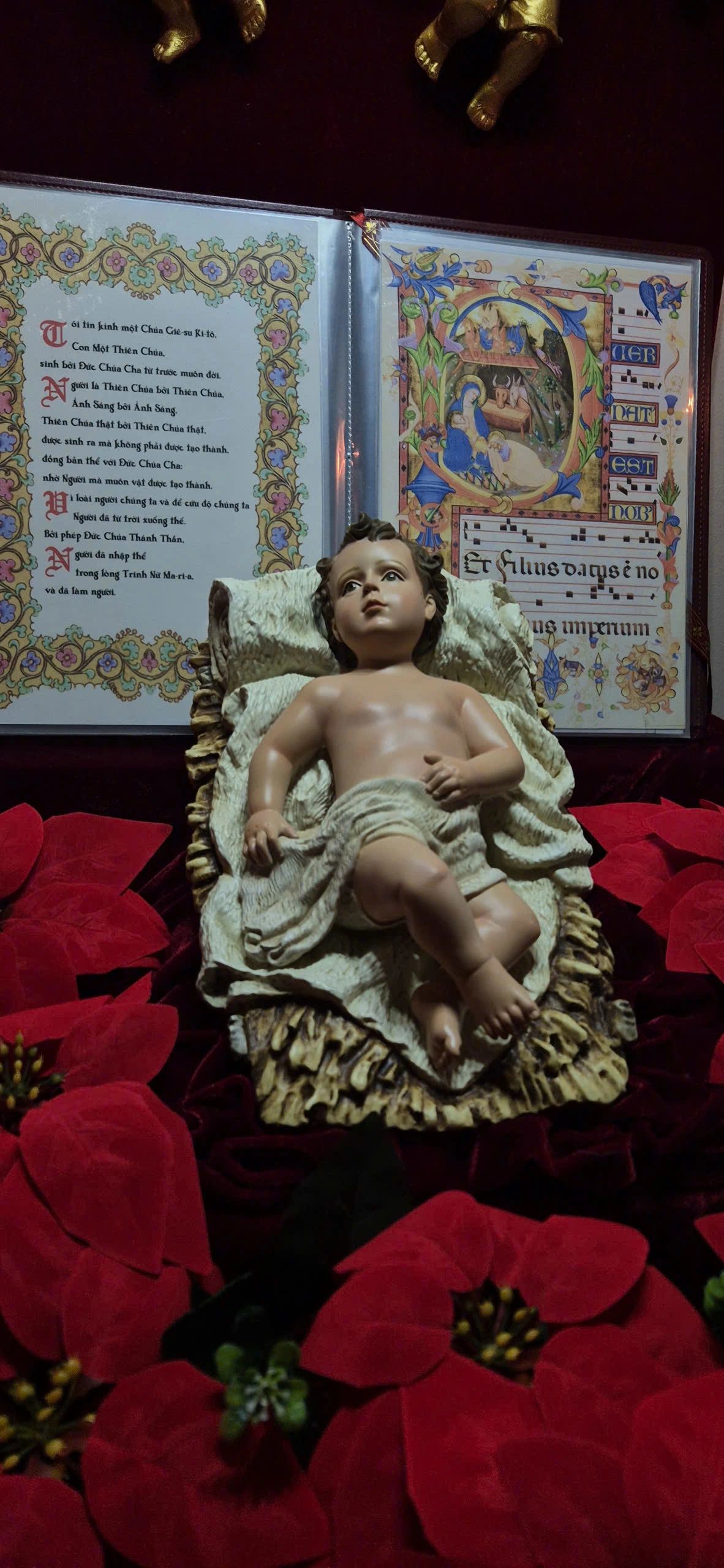 Tượng Chúa hài đồng tại Nhà sách Đức Mẹ Hằng Cứu Giúp. Tượng Công giáo Filumena là tượng của Tình thương và Hy vọng. Bản quyền các tác phẩm tượng Công giáo thuộc về Filumena Art, Cộng hòa Pháp. Filumena sáng tác và sản xuất nhiều mẫu tượng Công giáo khác như Tượng Chúa Giê-su, Tượng chịu nạn, Tượng công giáo mini, Tượng công giáo đẹp, Bàn thờ Chúa phòng khách