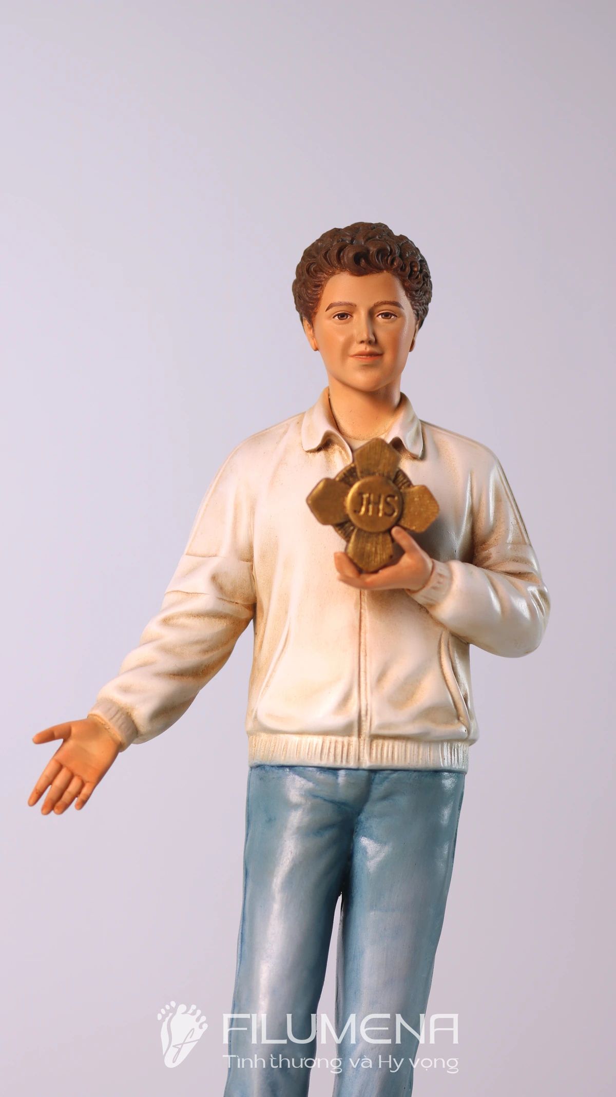 Tượng Thánh Acutis 25 cm do Filumena sáng tác