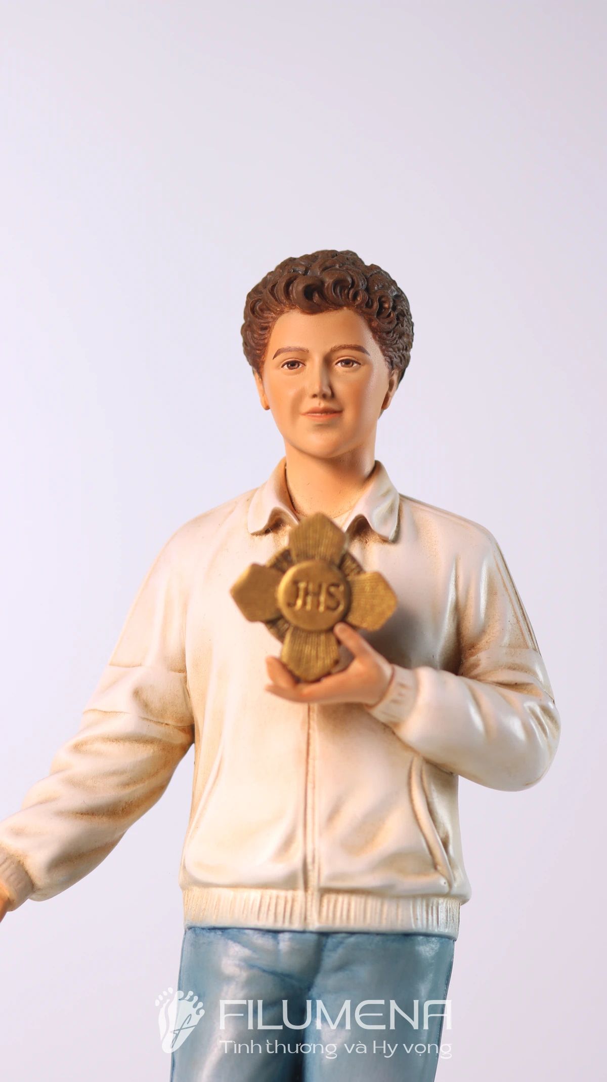 Tượng Thánh Acutis 25 cm do Filumena sáng tác