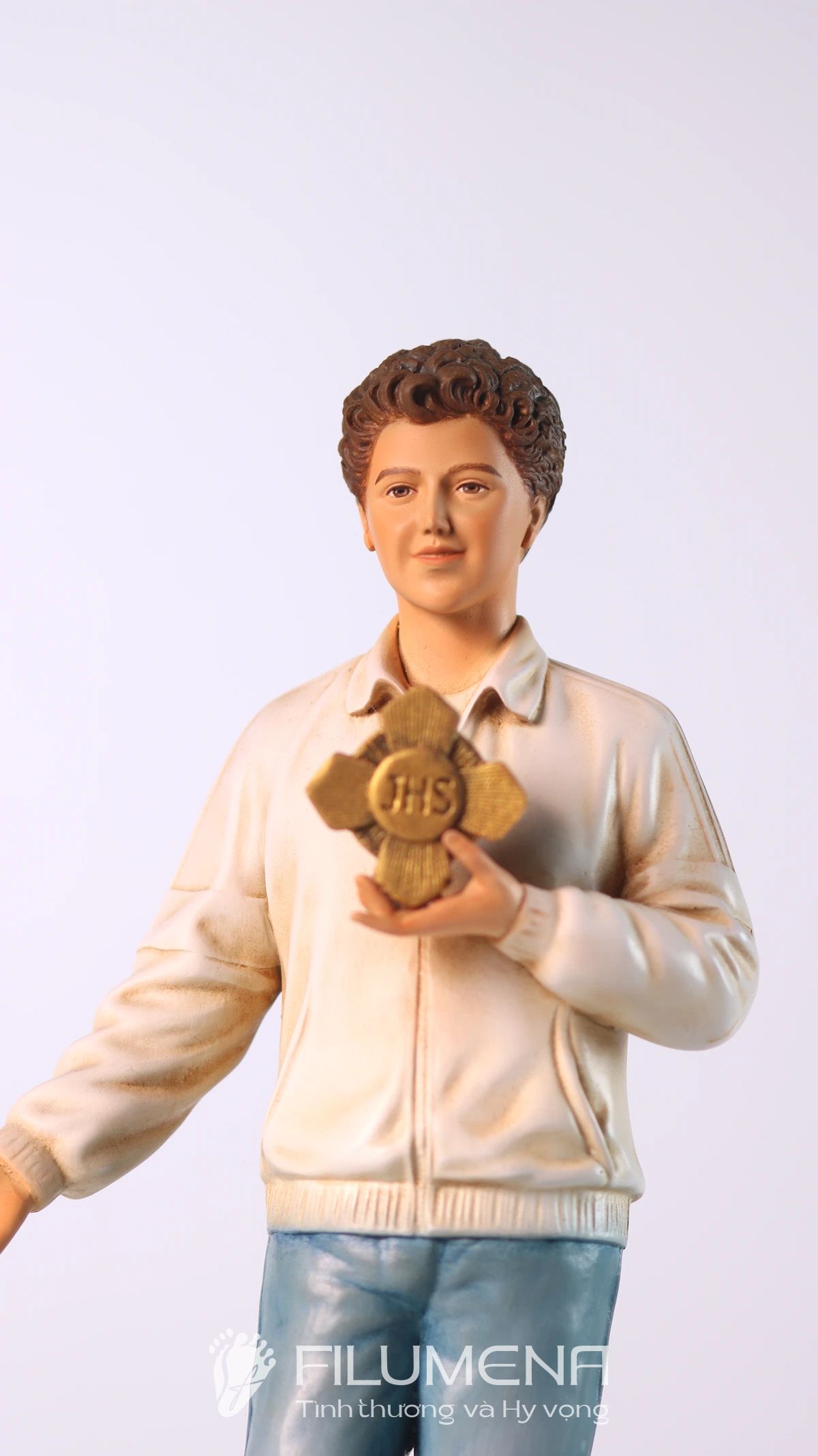 Tượng Thánh Acutis 25 cm do Filumena sáng tác