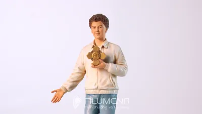 Tượng Thánh Acutis 25 cm do Filumena sáng tác