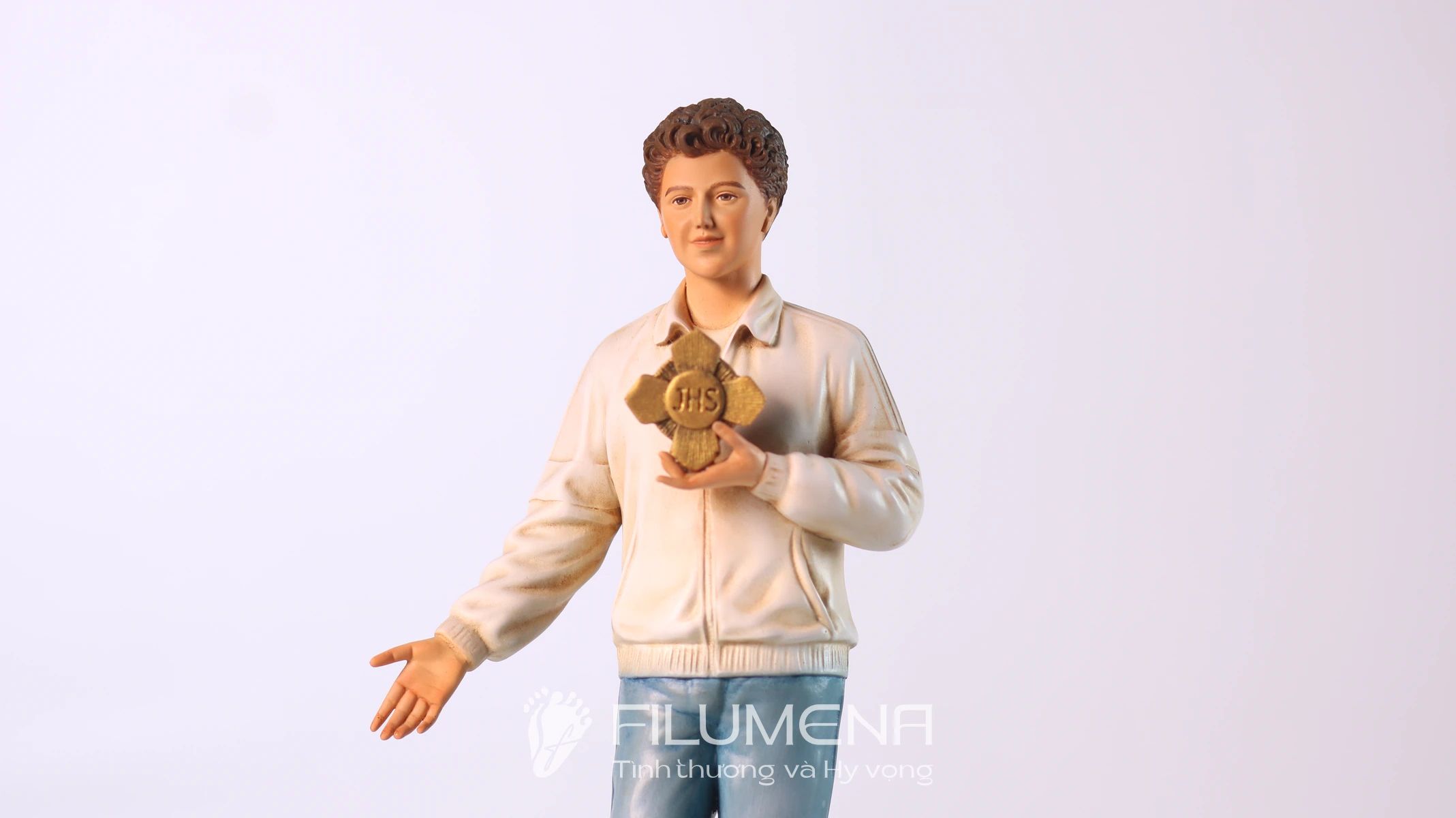 Tượng Thánh Acutis 25 cm do Filumena sáng tác