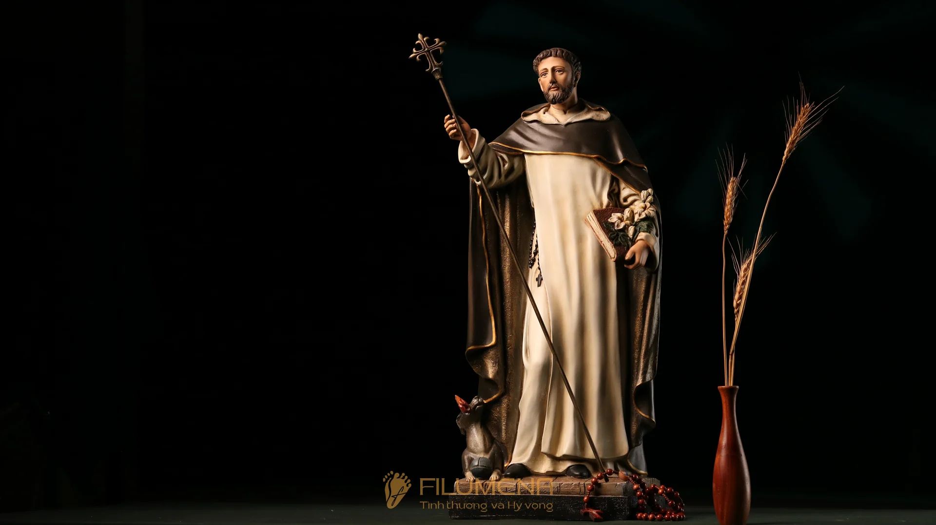 Tượng Thánh Đa Minh, tác phẩm của Filumena