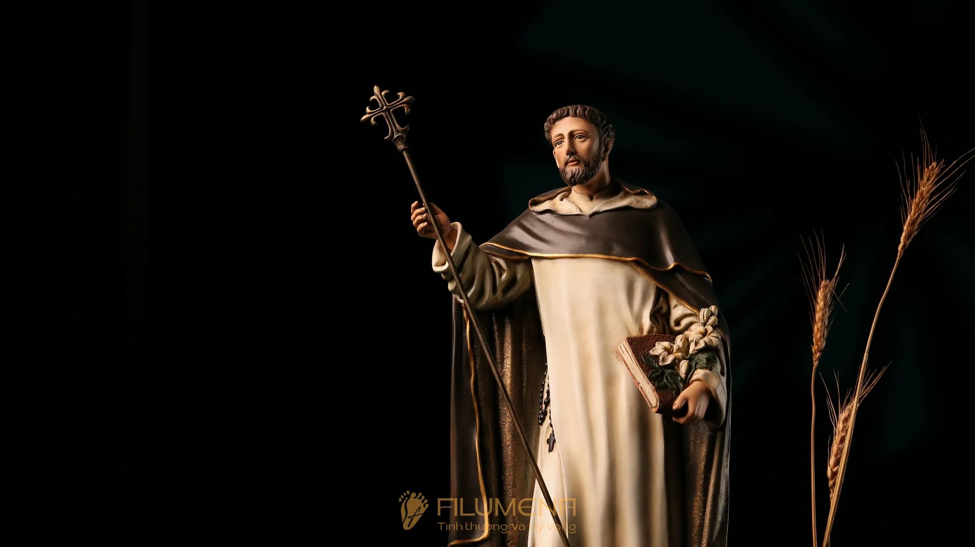 Tượng Thánh Đa Minh, tác phẩm của Filumena