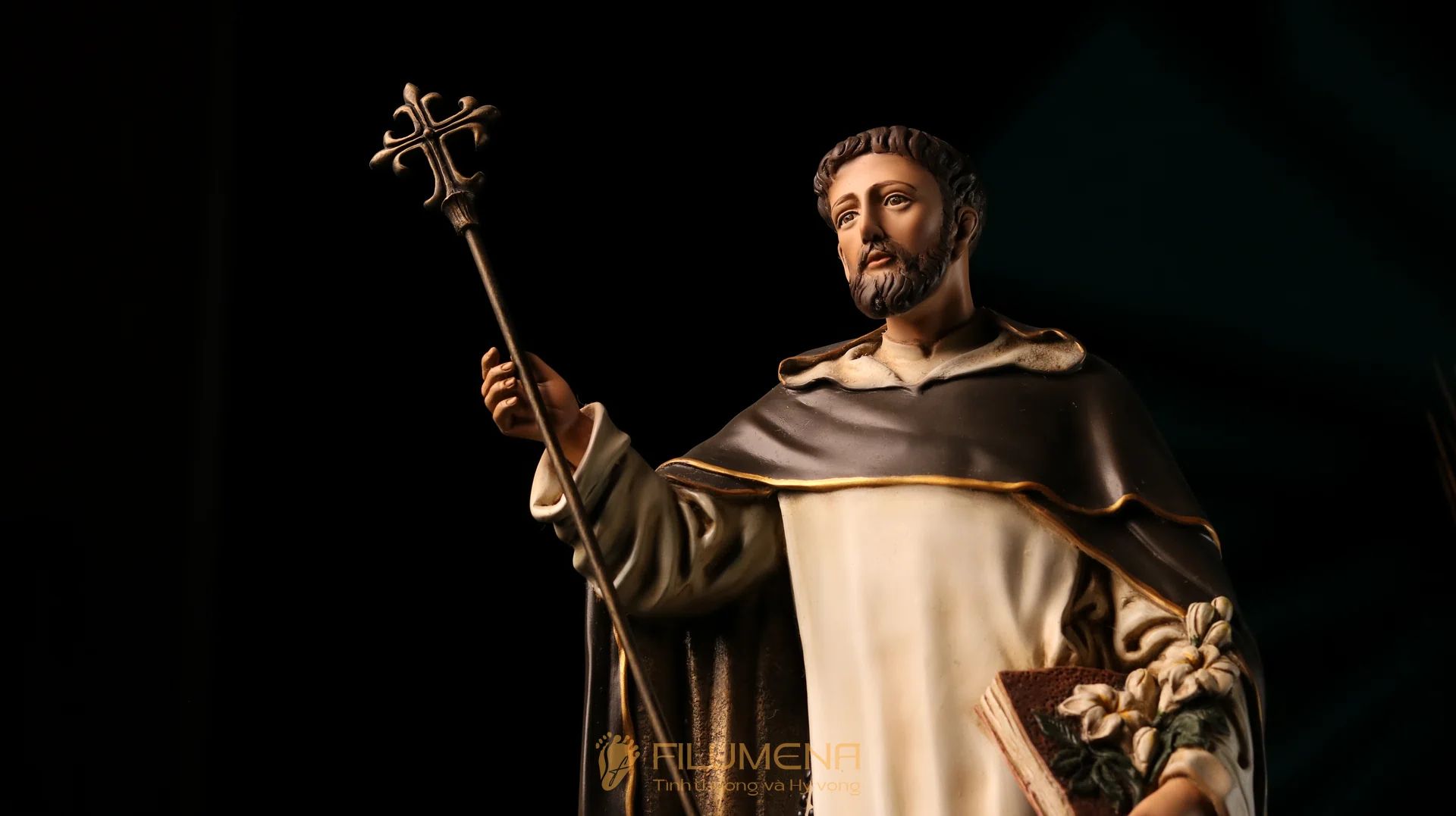 Tượng Thánh Đa Minh, tác phẩm của Filumena