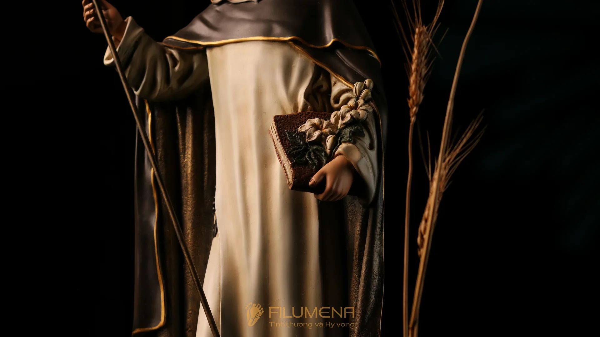 Tượng Thánh Đa Minh, tác phẩm của Filumena