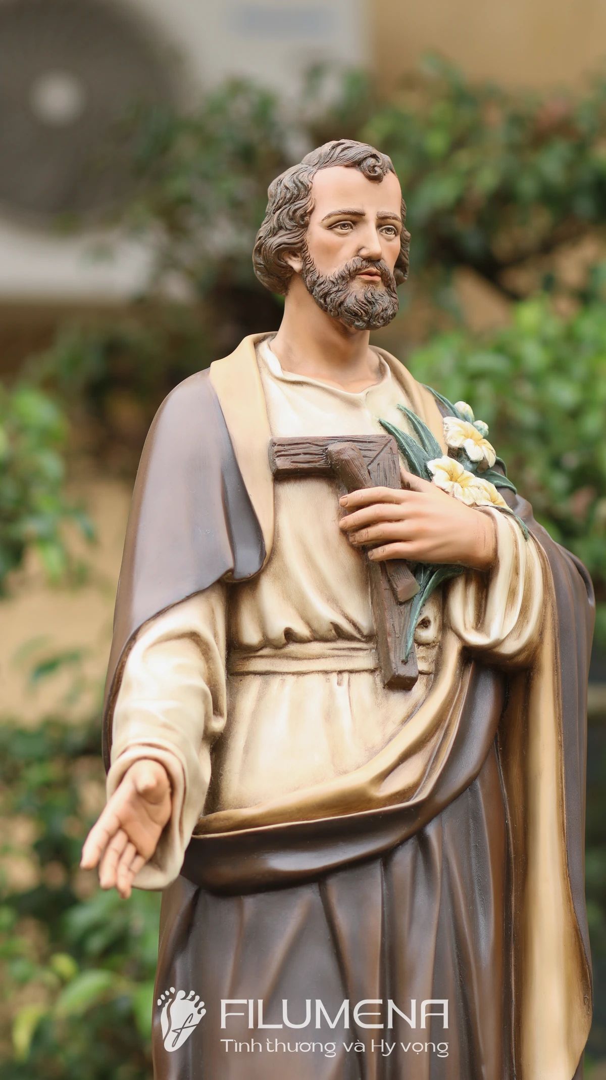 Tượng Thánh Giuse sáng tác bởi Tượng Công giáo Filumena