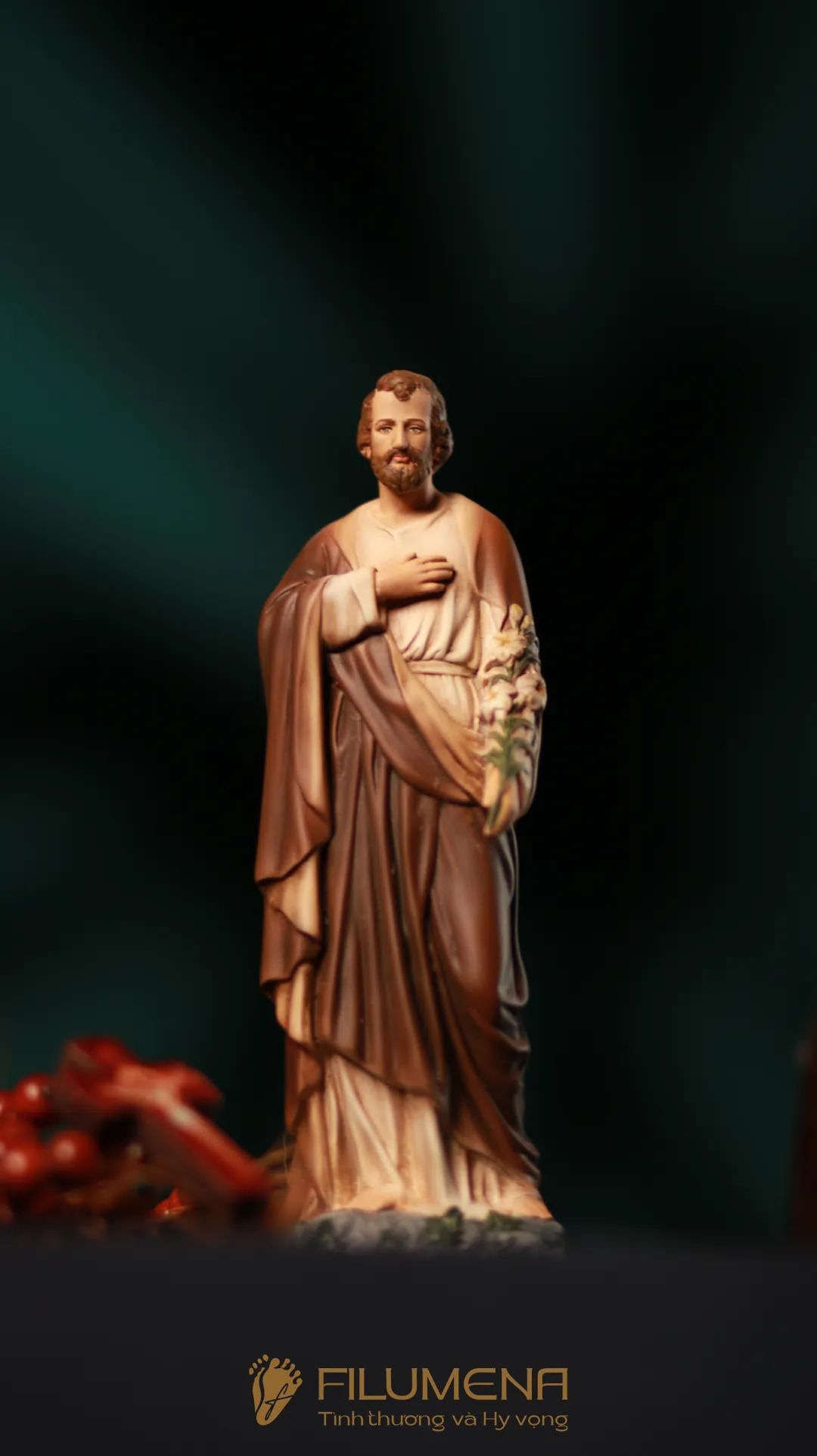 Tượng Thánh Giuse để bàn cho không gian nhỏ