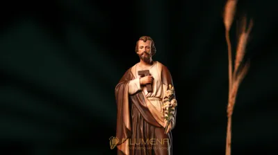 Tượng Thánh Giuse tại Sài Gòn. Tượng Công giáo Filumena là tượng của Tình thương và Hy vọng. Bản quyền các tác phẩm tượng Công giáo thuộc về Filumena Art, Cộng hòa Pháp.