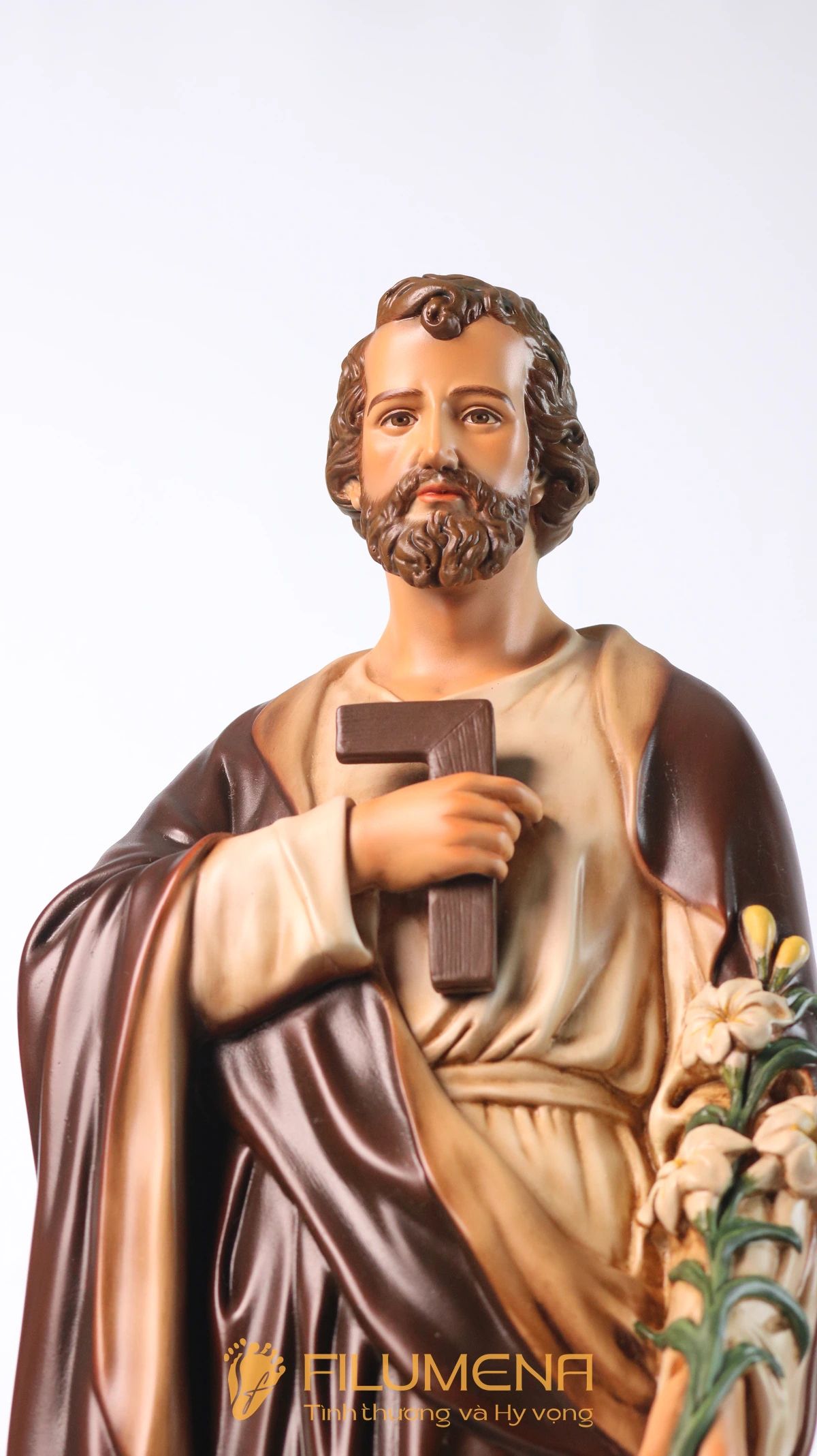 Tượng Thánh Giuse sáng tác bởi Tượng Công giáo Filumena
