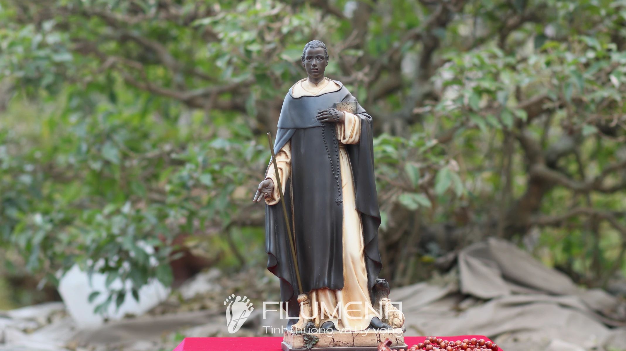 Tượng Thánh Martinô 40 cm của Filumena