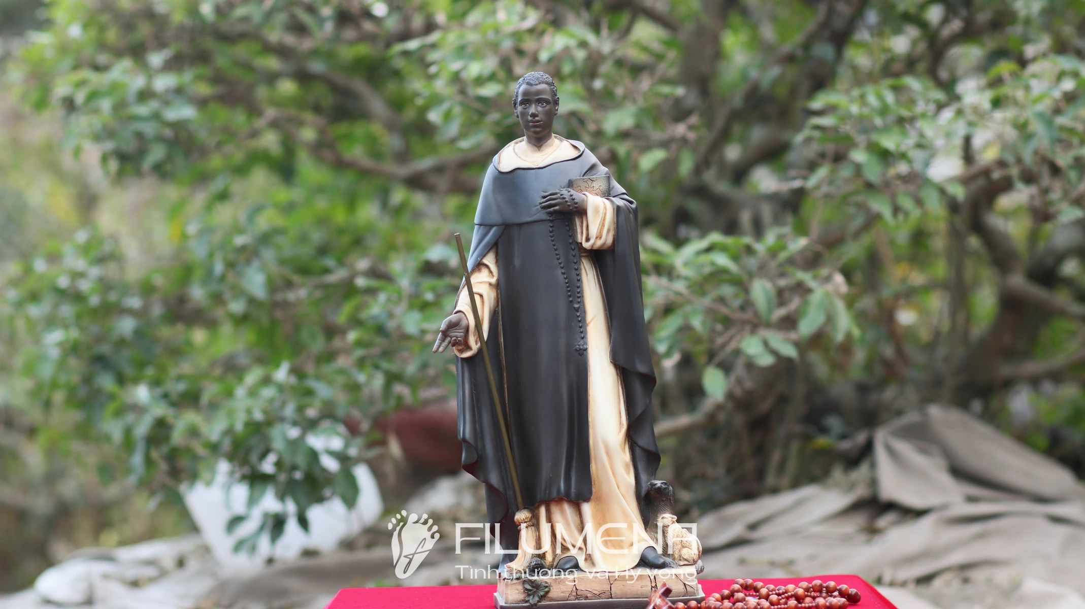 Tượng Thánh Martinô 40 cm của Filumena