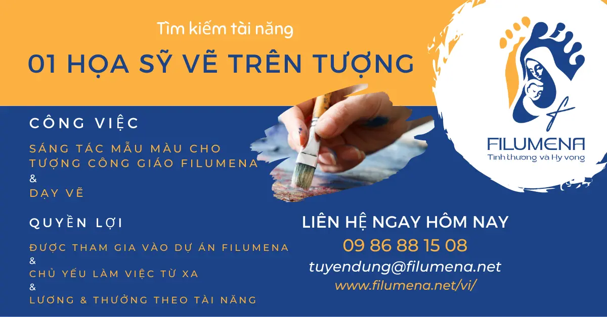 Filumena tuyển dụng cộng tác viên sáng tác mỹ thuật